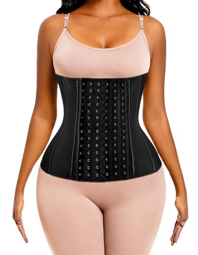 ECOWALSON Waist Trainer for Women - 9/25 Steel Bones & Additional Extender Cincher Corset for Hourglass body Shaper - Image 1