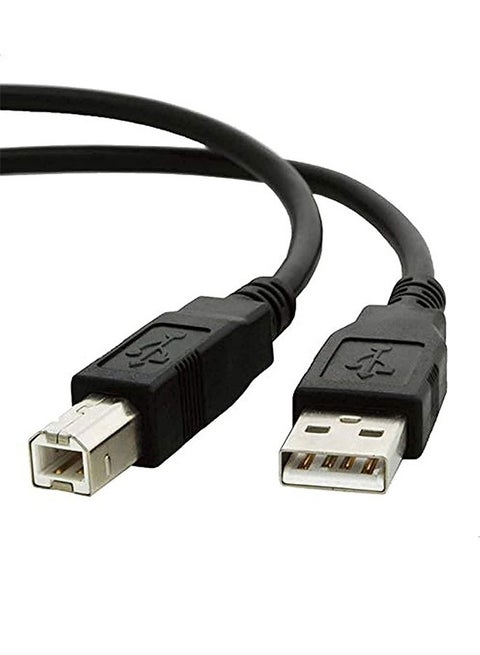 1.8 Meters USB 2.0 Type A To Type B Male Printer Cable For Printer Scanner External Hdd And More