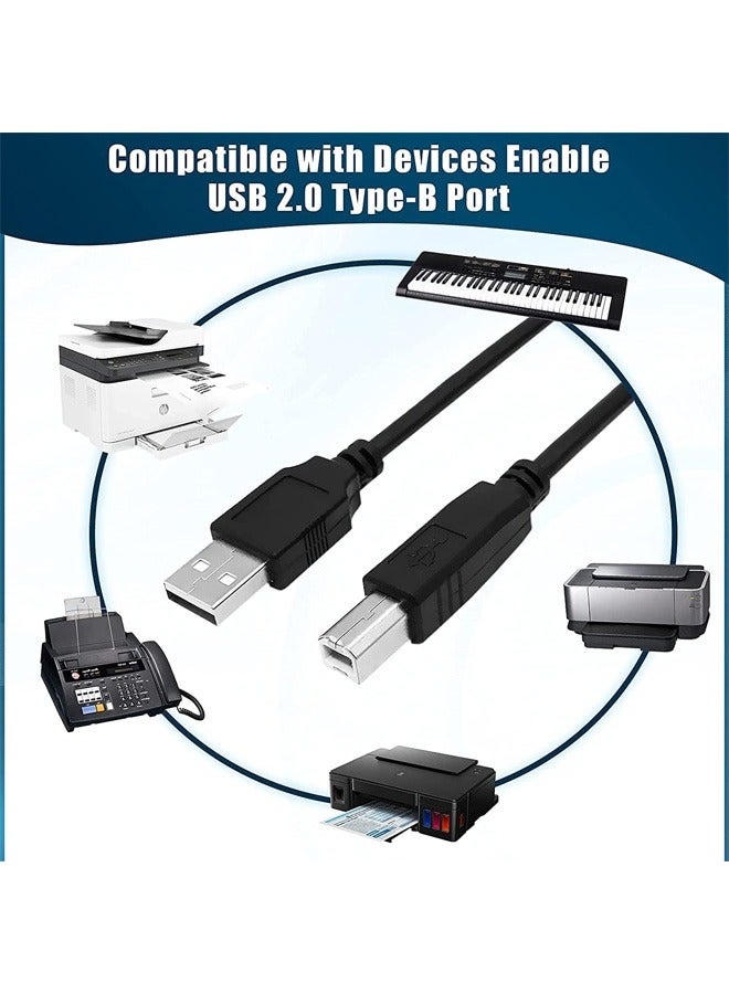 Taimi 1.8 Meters USB 2.0 Type A To Type B Male Printer Cable For Printer Scanner External Hdd And More  - Image 5