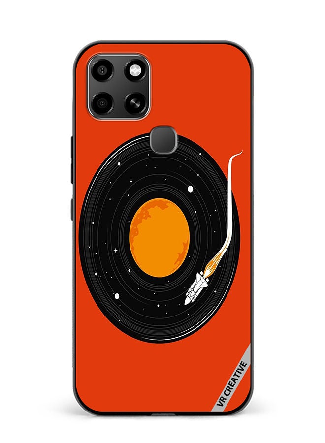 VR CREATIVE Protective Case Cover For Infinix Smart 6 Music Design Multicolour - Image 1