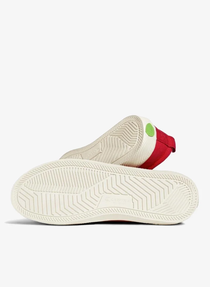 Cariuma  OCA Low Red Canvas Sneaker  | Best Price UAE
