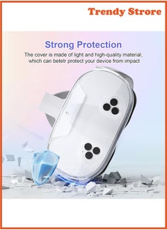 AOLION For Meta Quest 3S Accessories, TPU Protective Shell Cover Compatible with Oculus Quest 3S, VR Accessories Included Transparent Shell Cover, Lens Cover, Joystick Caps  - Image 5