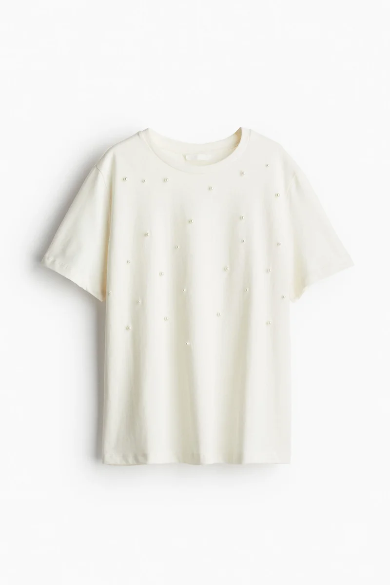 H&M Embellished T-shirt