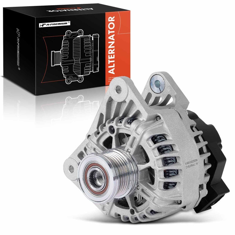APremium Alternator Compatible with Nissan Sentra 20132019 18L 12V 110A 6Groove Clutch Pulley Clockwise Replace FG12T039 2611855B