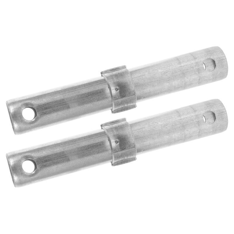 Heavy Duty Galvanized Steel Scaffolding Insert Pins 36mm Diameter 2 Pack - Image 2