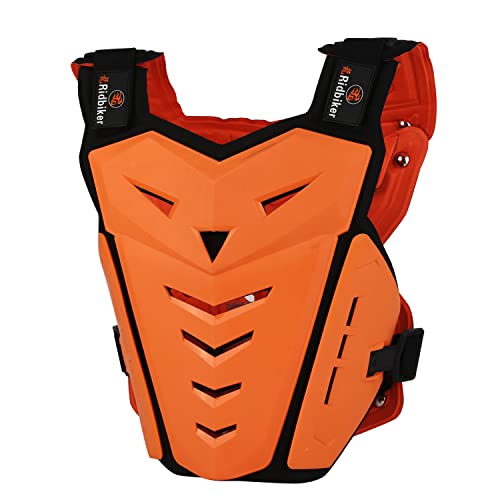 RIDBIKER Motorcycle Body Armor Vest Dirt Bike Gear Chest Protector Motocross Gear Motorcycle Chest Back Protector for Men Mountain Bike Protective Gear MTB Racing OffRoad - Image 1