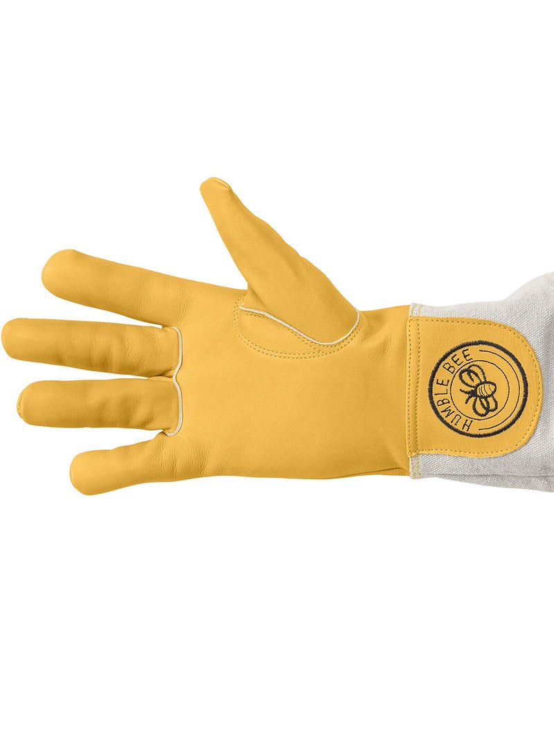 Humble Bee 111 Cowhide Beekeeping Gloves with Extended Sleeves - Image 4