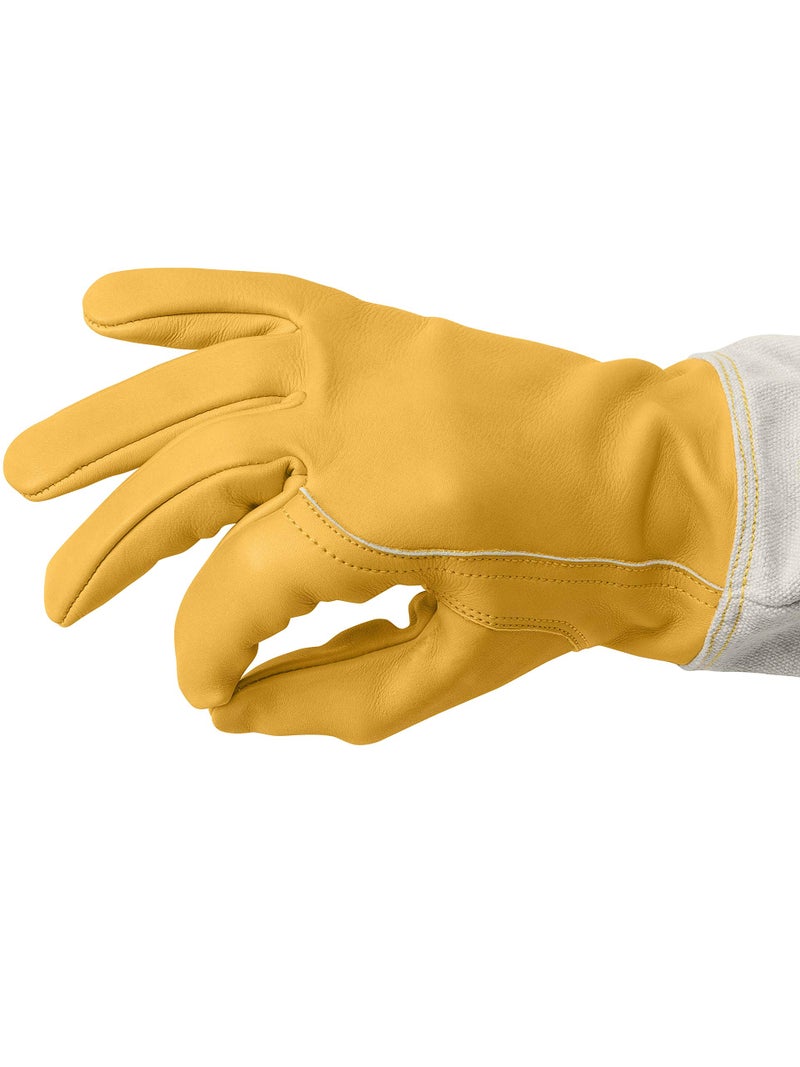 Humble Bee 111 Cowhide Beekeeping Gloves with Extended Sleeves - Image 3