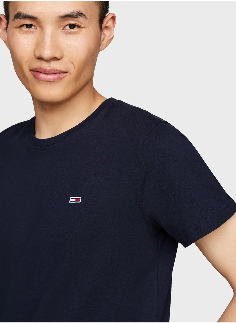 TOMMY JEANS 2 Pack Logo Crew Neck T-Shirt