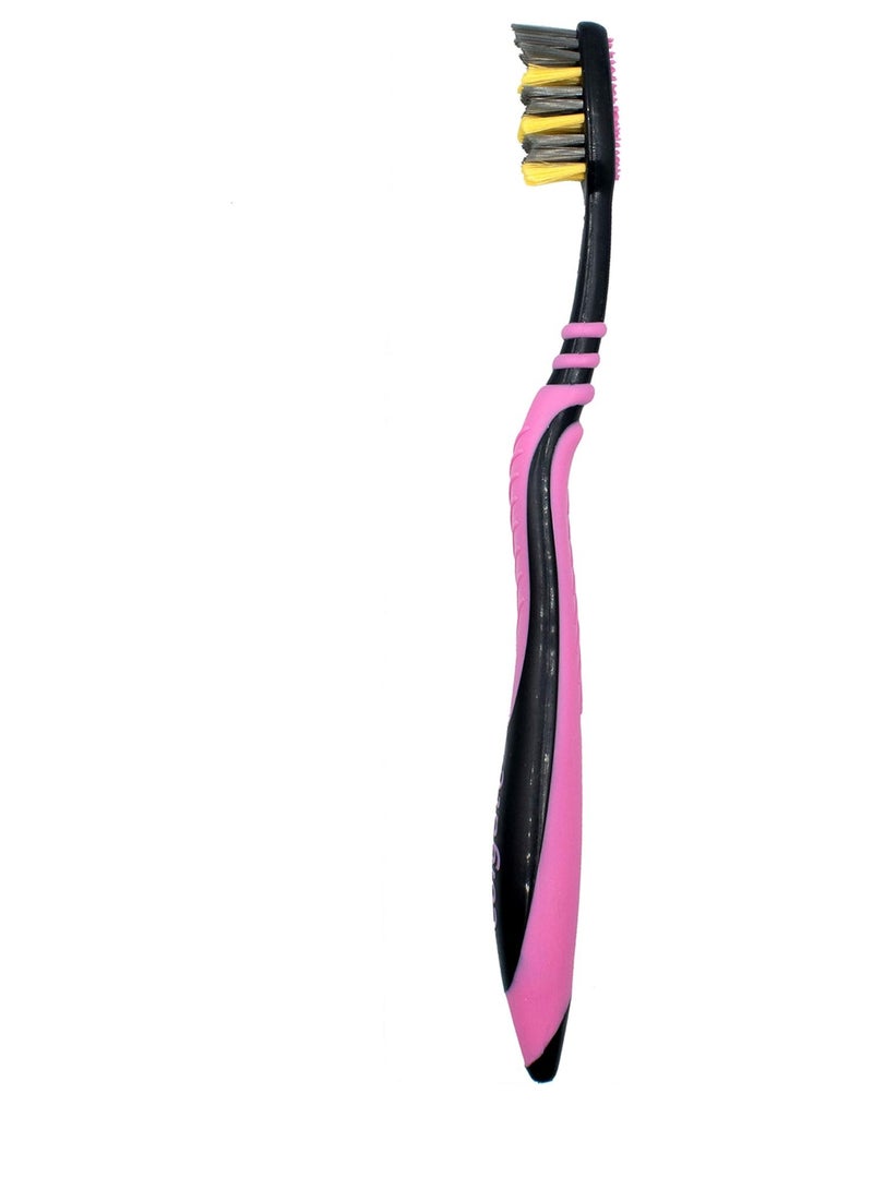 Colgate Zig Zag Medium Angled Bristles Toothbrush - Image 2