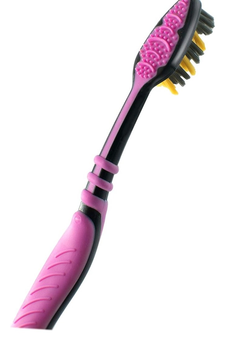 Colgate Zig Zag Medium Angled Bristles Toothbrush - Image 3