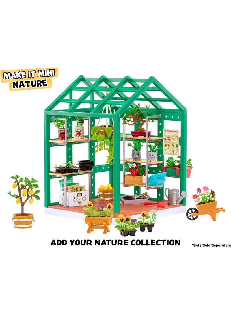 MGA’s Miniverse Make It Mini Spaces Greenhouse - Building Set, Customise, DIY Crafts, for Collectors & Children Ages 8+ - Image 4