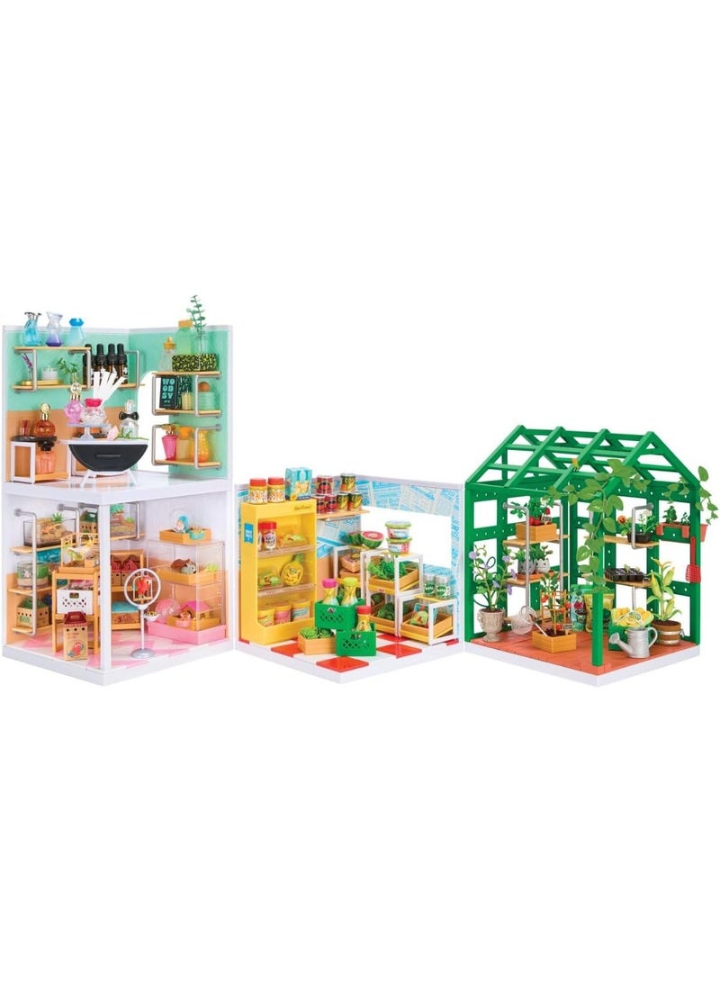MGA’s Miniverse Make It Mini Spaces Greenhouse - Building Set, Customise, DIY Crafts, for Collectors & Children Ages 8+ - Image 1