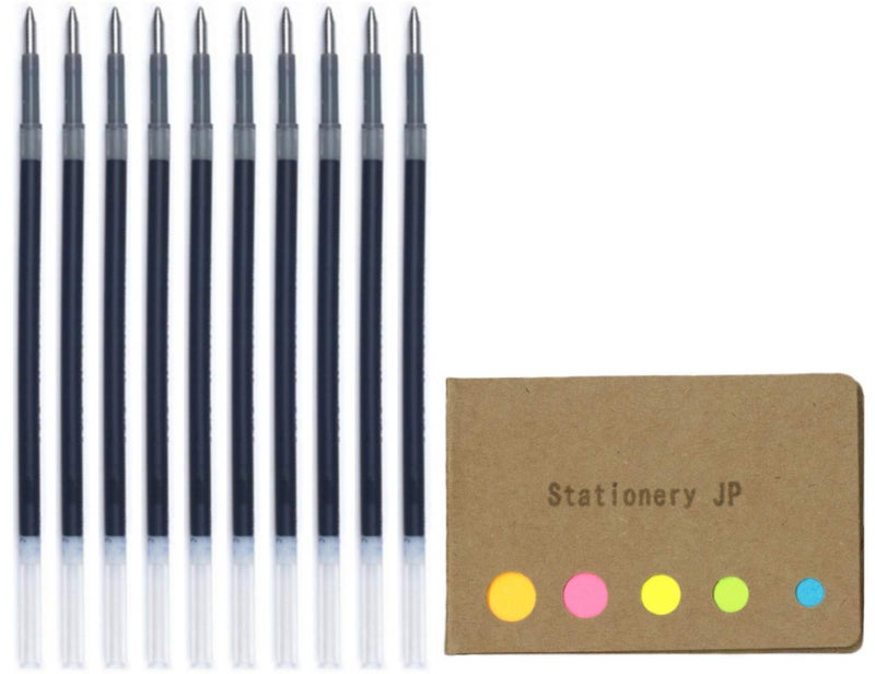 Stationery JP Pilot Acroball Advanced Ink Refill for Acroball Retractable Ballpoint Pens, Fine Point 0.7mm, Blue Ink, 10-Pack, Sticky Notes Value Set - Image 4