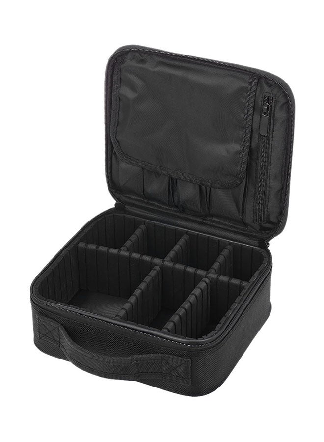 Portable Makeup Bag Black - Image 2