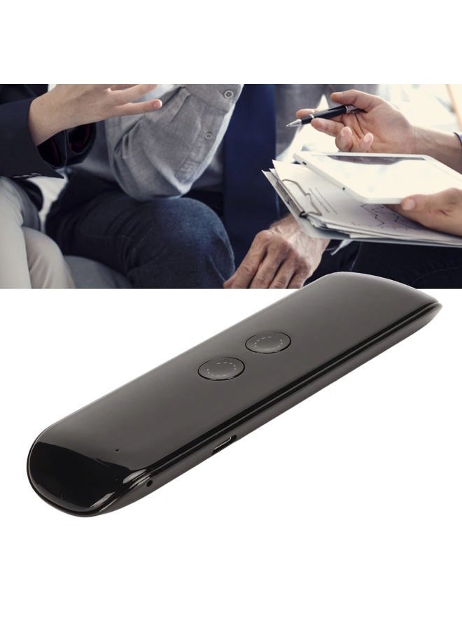Ashata Intelligent AI Voice Translator, Multi-Language Translator, 44 Languages 2-Way Instant Portable Translation Devices for Learning Work on Travel (Black) - Image 4