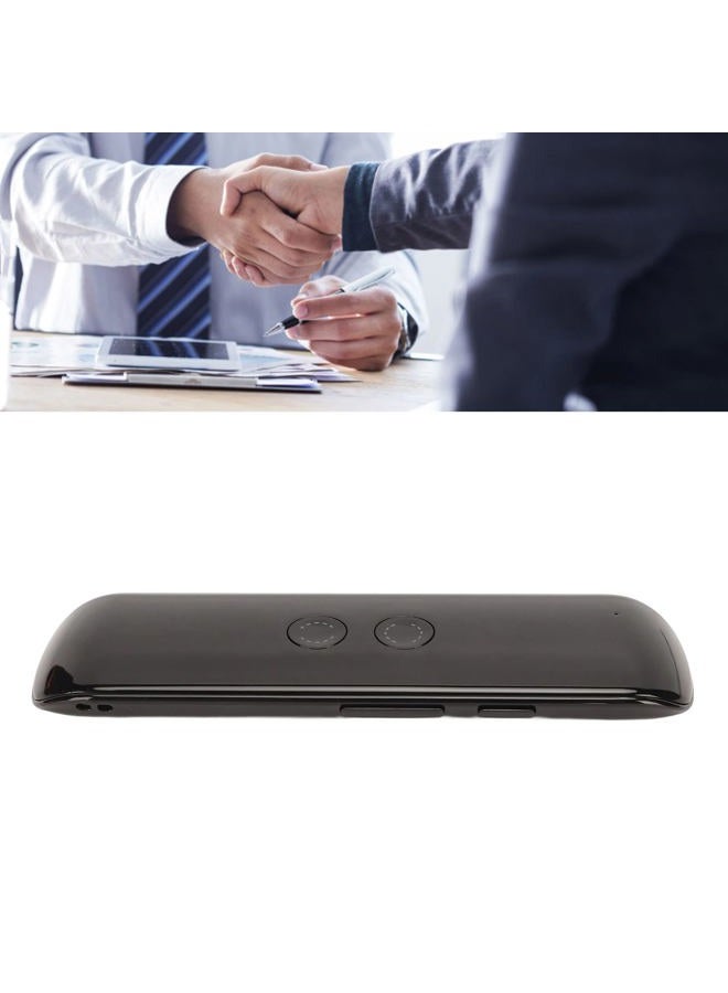 Ashata Intelligent AI Voice Translator, Multi-Language Translator, 44 Languages 2-Way Instant Portable Translation Devices for Learning Work on Travel (Black) - Image 5