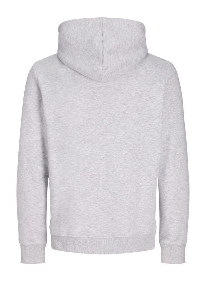 JACK & JONES Casual Logo Zip Hoodie