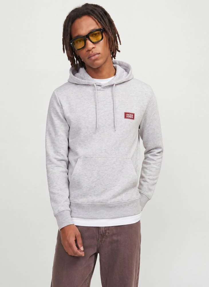 Casual Logo Zip Hoodie