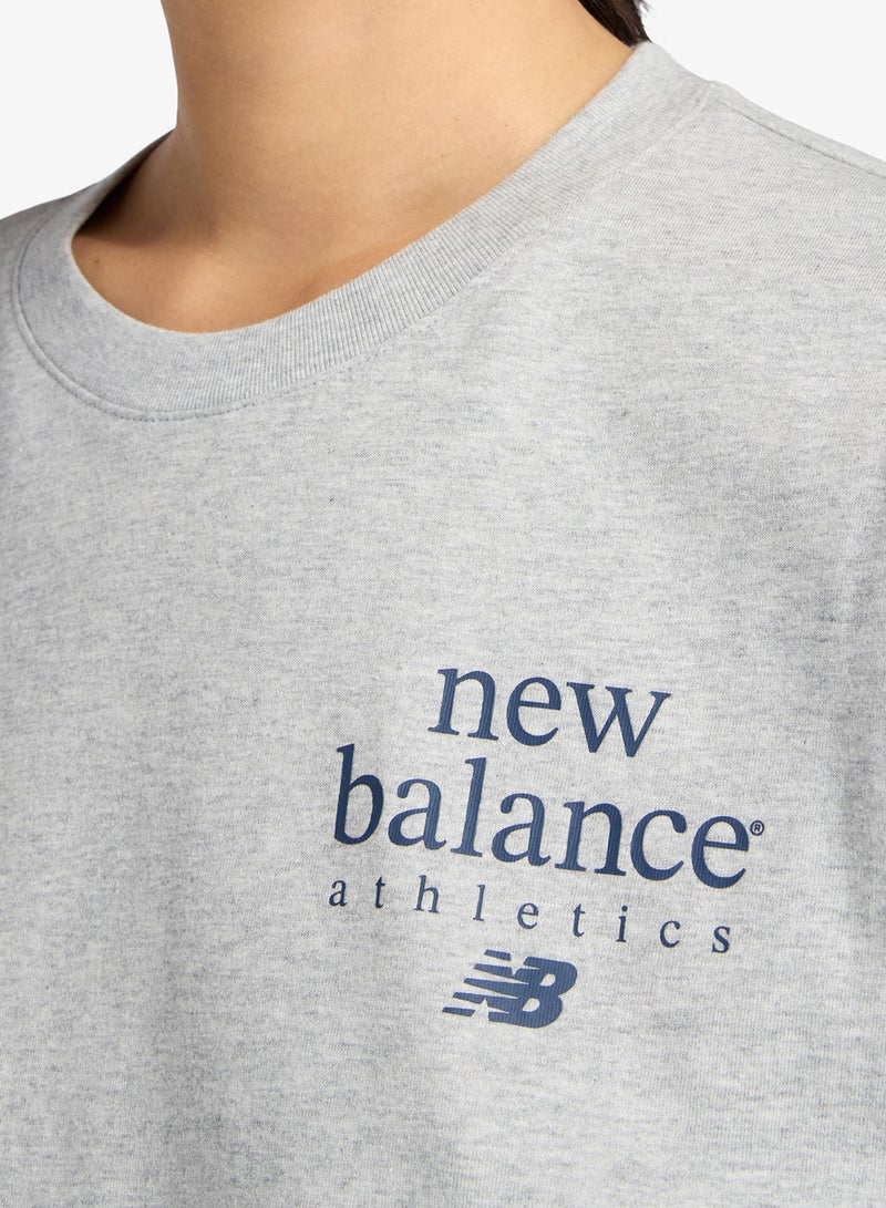 New Balance Lc Athletics Logo T-Shirt - Image 4