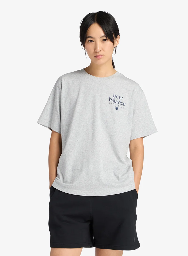 نيو بالانس Lc Athletics Logo T-Shirt