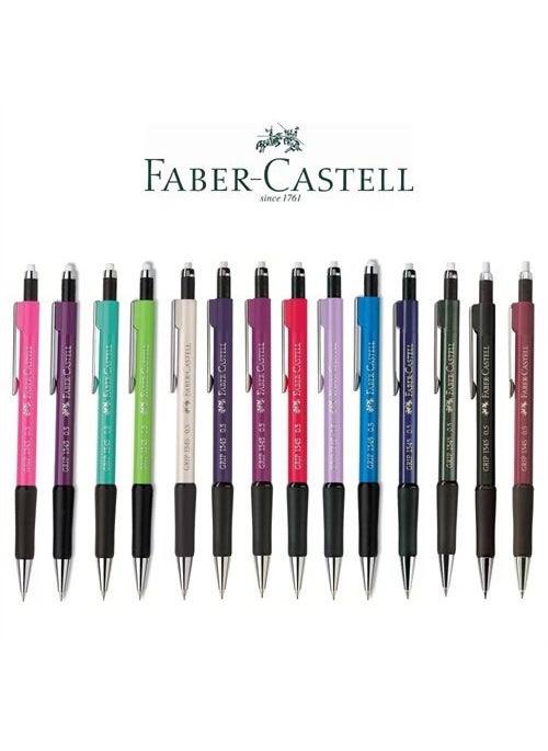 FABER-CASTELL - Grip II 1345 0.5mm Versatile Pen Green (5084134549) - Image 1
