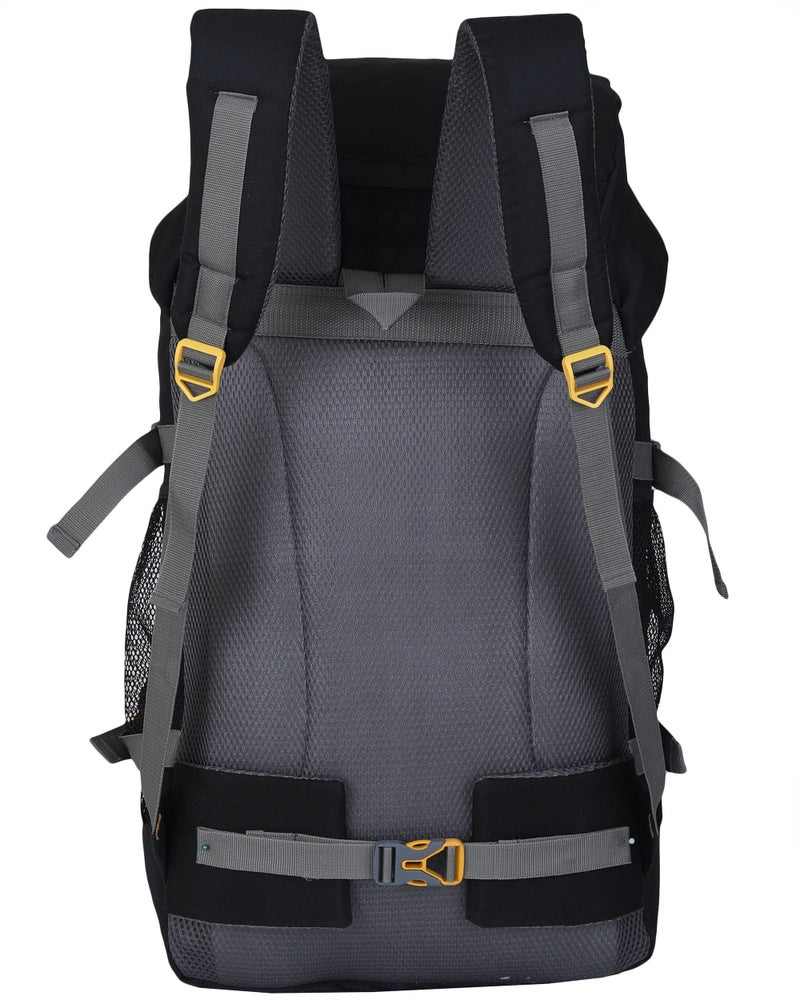perfect star 75 Litres Rucksack Hiking Trekking Travel Backpack For Shoe Compartment, Spacious Outdoor Sport Camping Bag - Teal - Image 4