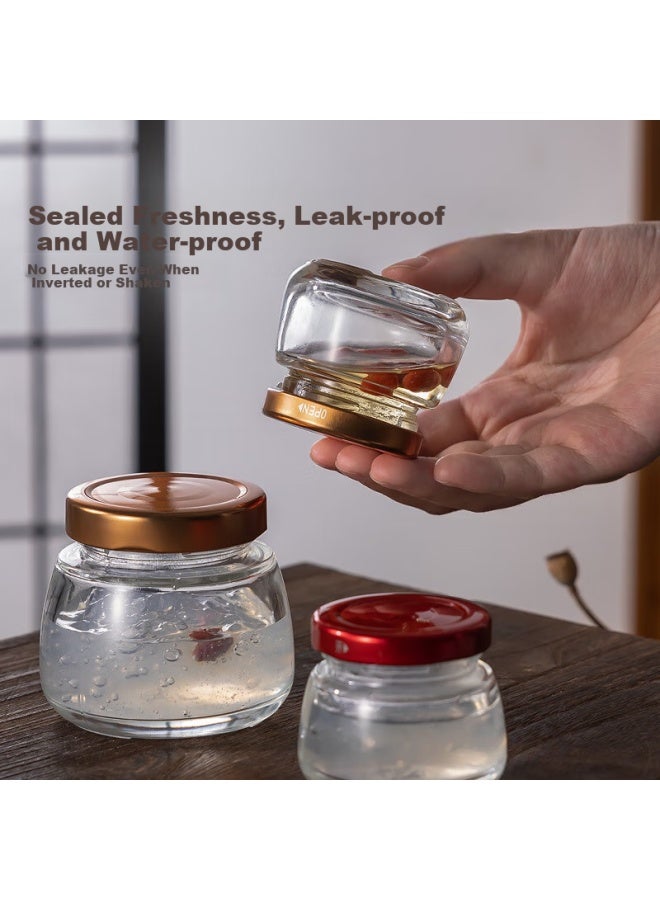 Newair Bird's Nest Stew Pot, Individual Serving Bottles, Steamable, Household Use, Heat-resistant Glass Empty Bottles, Bird's Nest Cup, Suitable For Stewing And Cooking, Empty Bottles For Fish Maw - Image 2