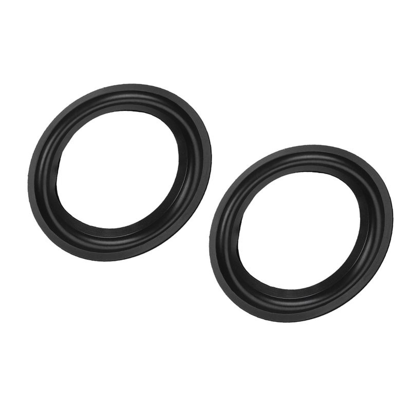 4'' Speaker Surround Repair Subwoofer Foam Edge Woofer Repair Part Replacement Black - Image 4