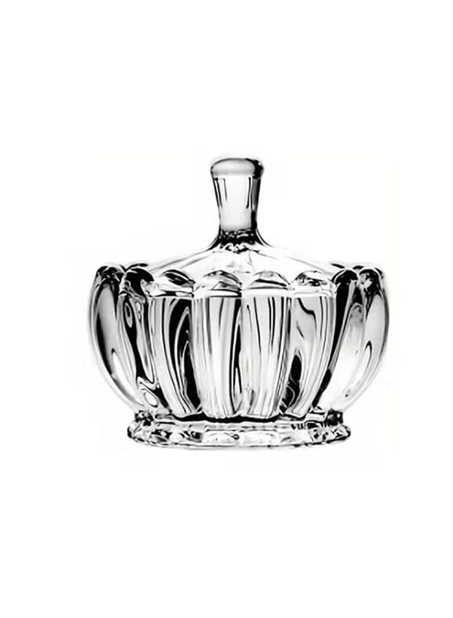 Glass Sugar Bowl Clear  - Image 1