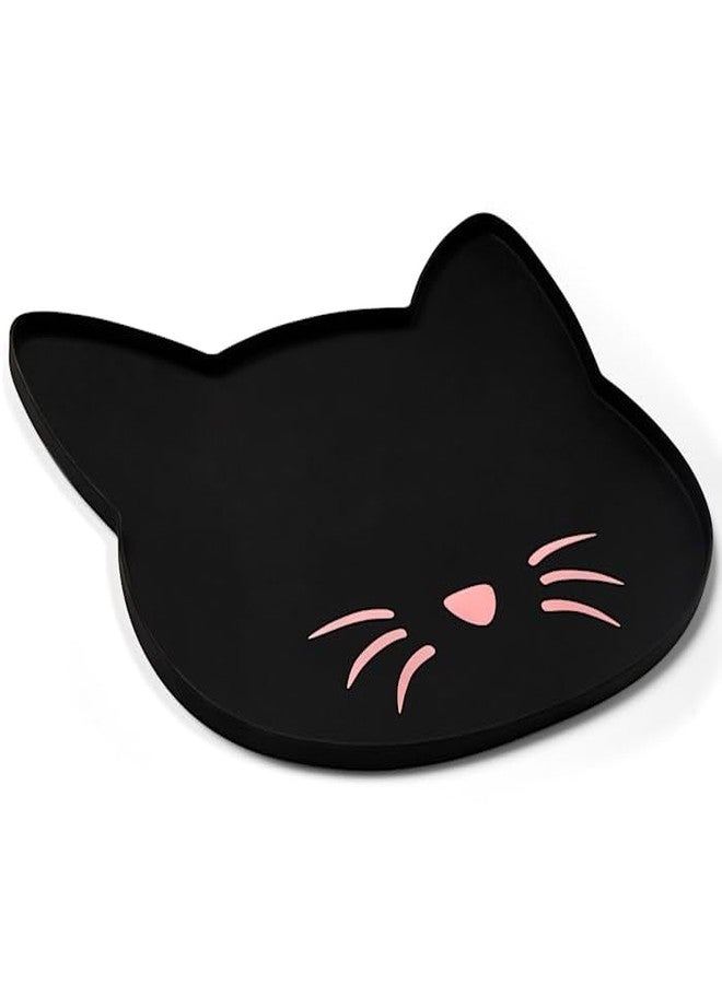 EveryYay Table Manners Cat Head Silicone Placemat for Pets - Image 3