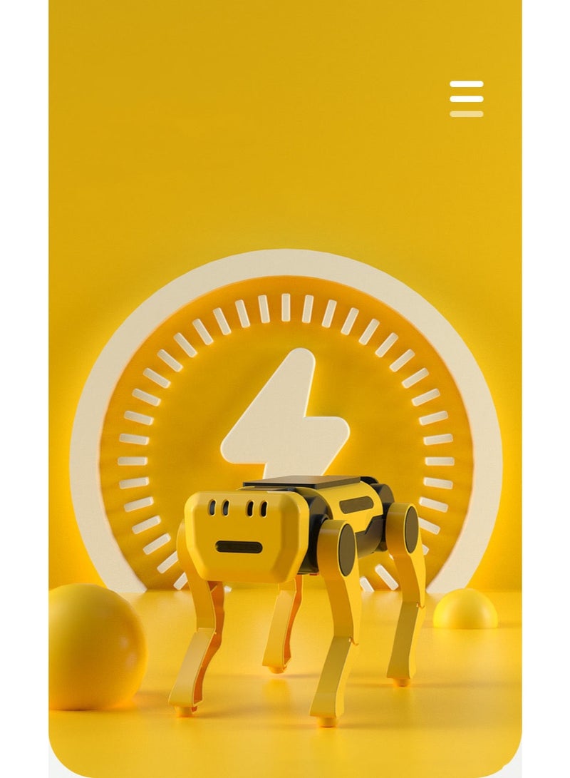 HALAMODO Solar Powered Puppy Robot Toy | STEAM Educational Solar Motorized Robot Dog | DIY Assembly STEM Robot | Bionic Limbs With Lifelike Movements | Solar+Battery Dual Power Supply | Eco-Friendly Circuit Board | Fun Assembly Improves Hands-On Skills | Develops Logical Thinking & Brain Coordination | Perfect Fusion of Technology & Nature | STEM Toy for Kids 14+ - Image 3