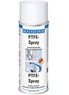 Weicon Weicon PFTE-Spray, 400 ml, Grease free, Dry Lubricant with Non Stick effect, Heat-resistant, Metal, Plastic, High Quality Silicone Free  - Image 1