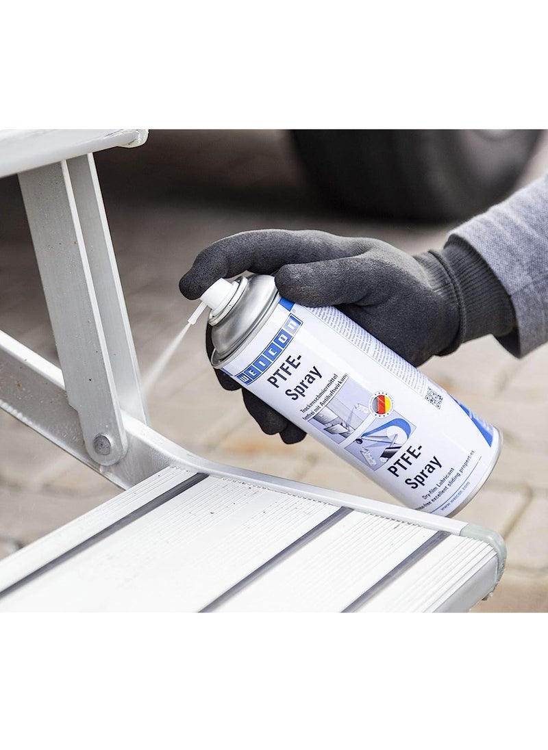 Weicon Weicon PFTE-Spray, 400 ml, Grease free, Dry Lubricant with Non Stick effect, Heat-resistant, Metal, Plastic, High Quality Silicone Free  - Image 4