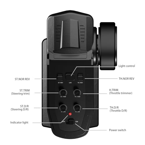 HYPER GO T3D RC Car Accessories 24GHz Transmitter Spare Parts RC Transmitters for All RC Car Receiver not Included - Image 5