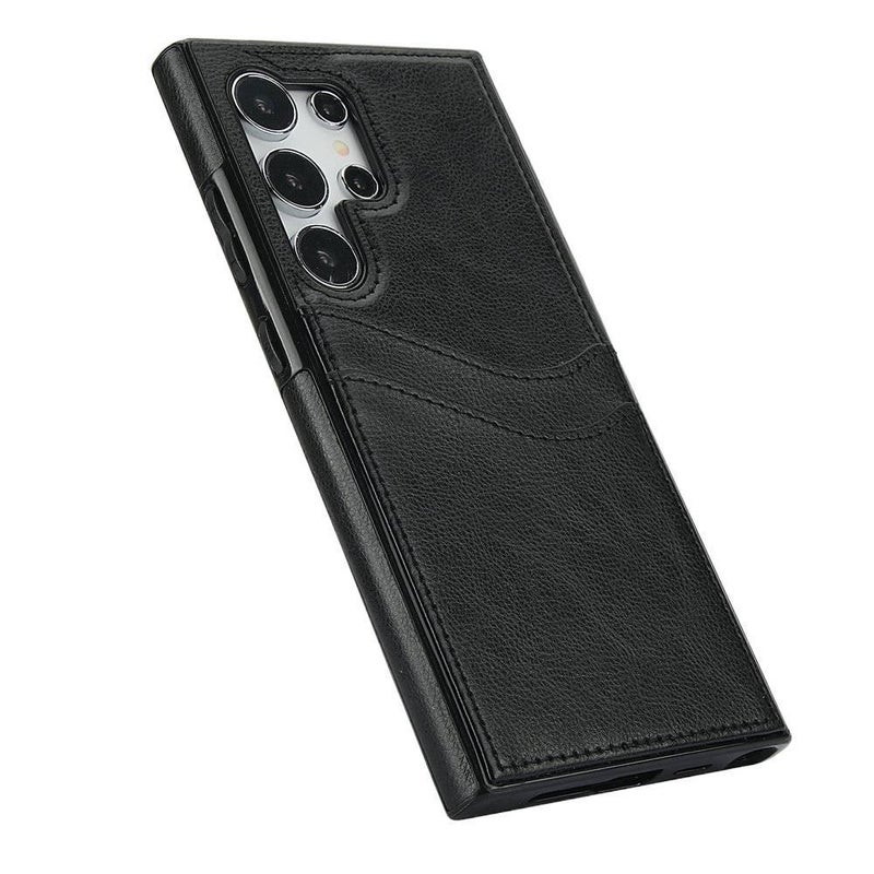 غطاء واقي | مقاوم للصدمات لـ Samsung Galaxy S23 Ultra | أسود TPU - Image 1