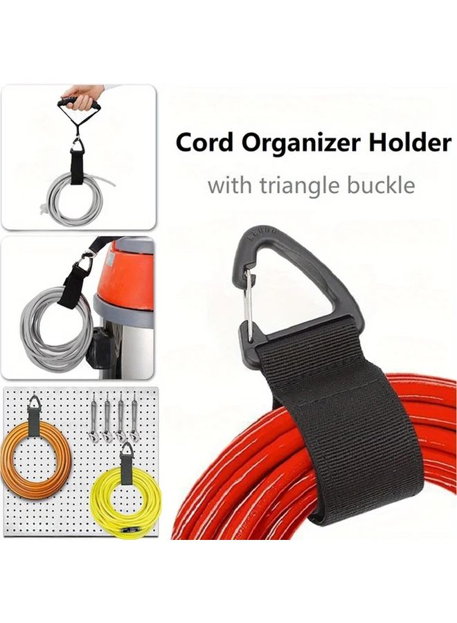 Large Heavy Duty Cord Organizer Holder with Triangle Buckle Durable Nylon Cable Management Strap - Image 2