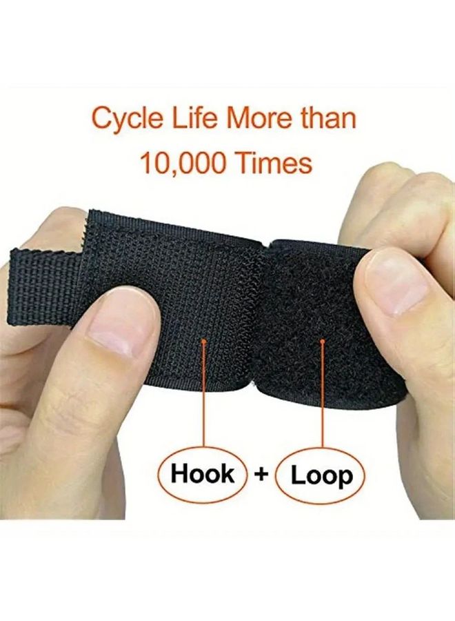 Large Heavy Duty Cord Organizer Holder with Triangle Buckle Durable Nylon Cable Management Strap - Image 3