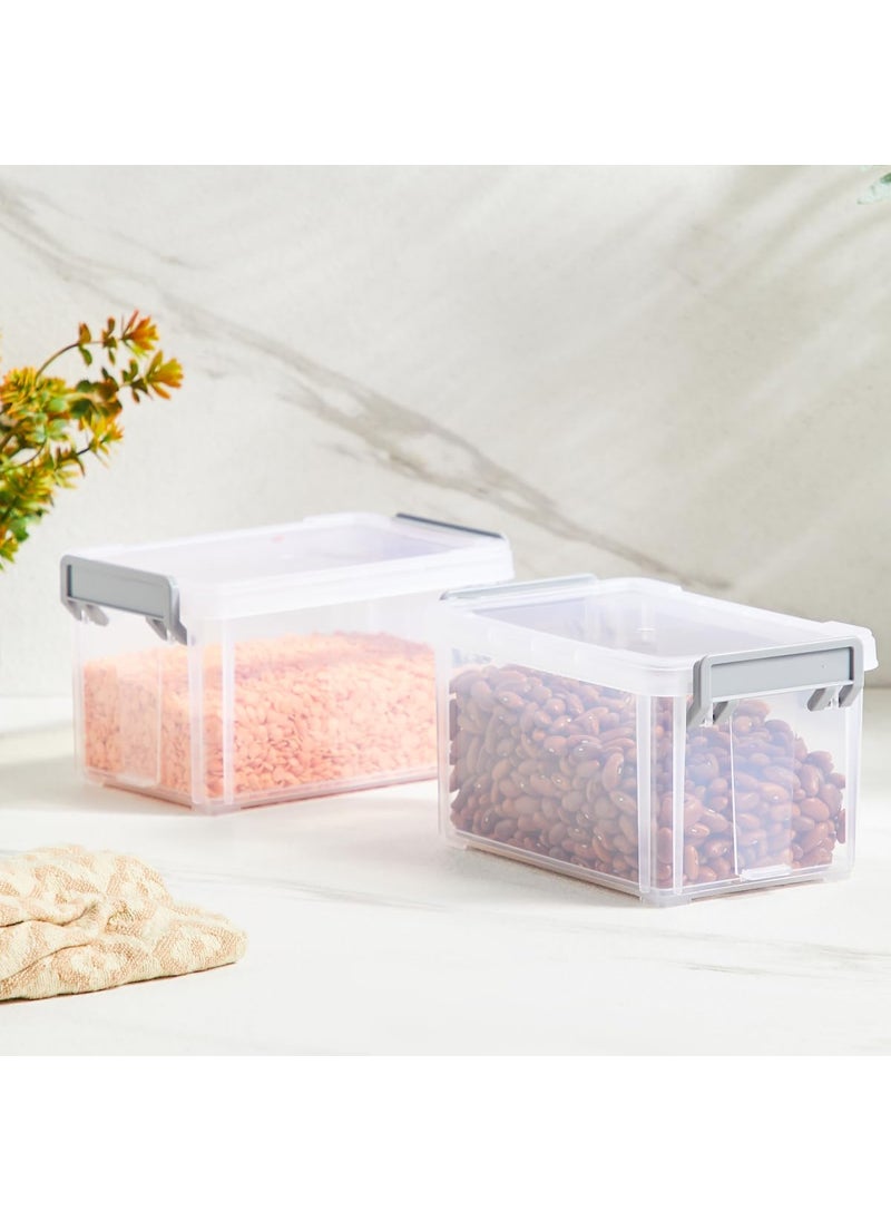 Home Centre Home Centre Regan Mallory Set of 2 Polypropylene Storage Boxes  - Image 1