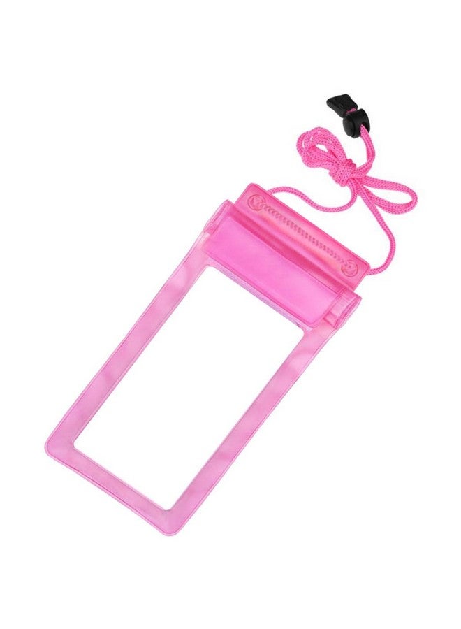 ACM Waterproof Bag Case Compatible with Iqoo 12 Mobile (Rain,Dust,Snow & Water Resistant) Pink - Image 3