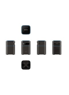Datazone Smart Mini Projector 120 Lumens Bluetooth Wireless Portable Black  - Image 4