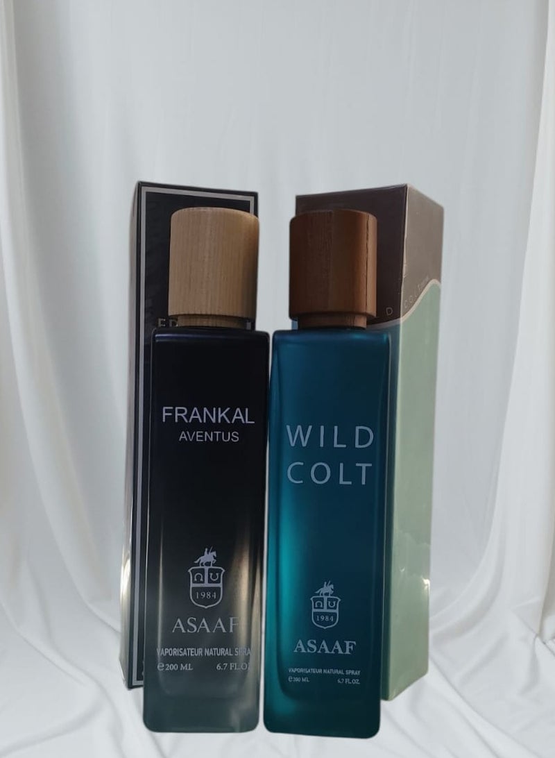 ASAAF PACKAGE ASAAF ( WILD COLT + FRANKEL ASAAF ) 2 PCS * 200 ML - Image 2
