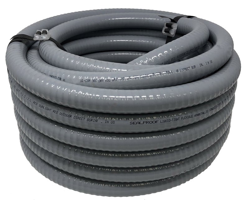 Sealproof Flexible Non-Metallic Liquid-Tight Electrical Conduit Type B, UL Listed (3/4 inch x 50 FT) - Image 1
