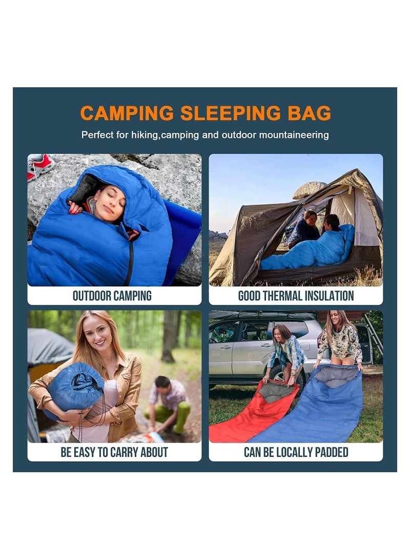 Y&D Camping Sleeping Bag Light Waterproof Backpacking Bag Lightweight Great for Outdoor Warm & Cool Weather Hiking Adults Kid - Image 5