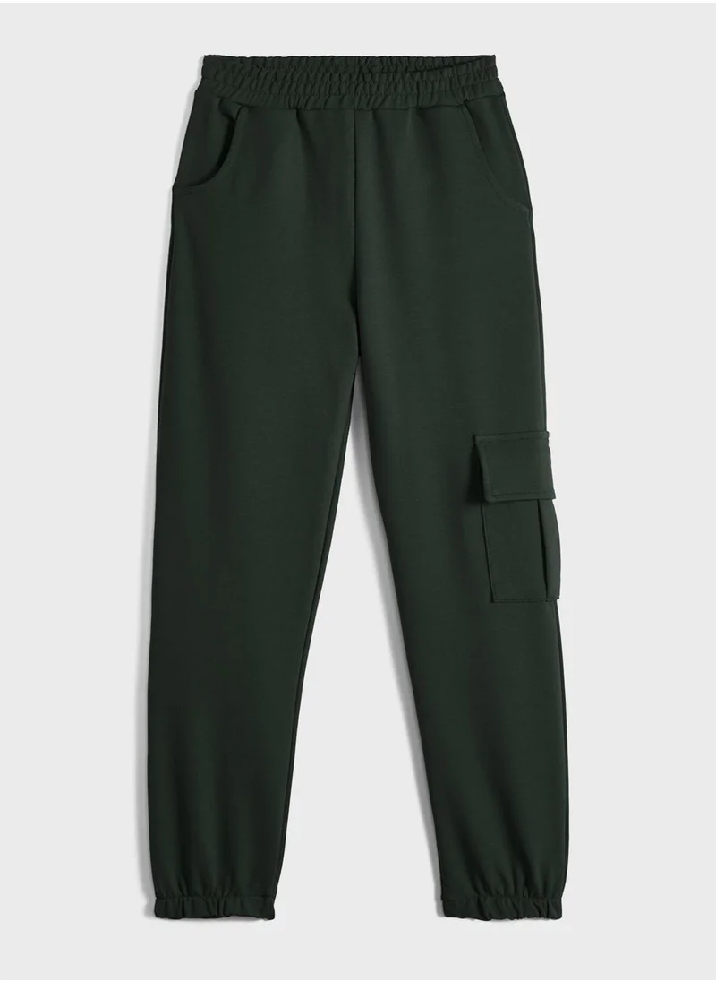 جون Kids Sweatpants With Cargo Pocket