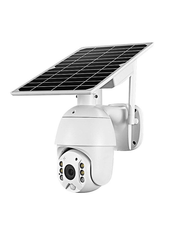 Generic - 1080P Wireless Solar Panel Security Camera 2MP Outdoor Waterproof Rechargeable Battery Surveillance Camera with Full Color Night Vision Support PIR Human Detection,Two Way Audio,Remote Access - Image 1
