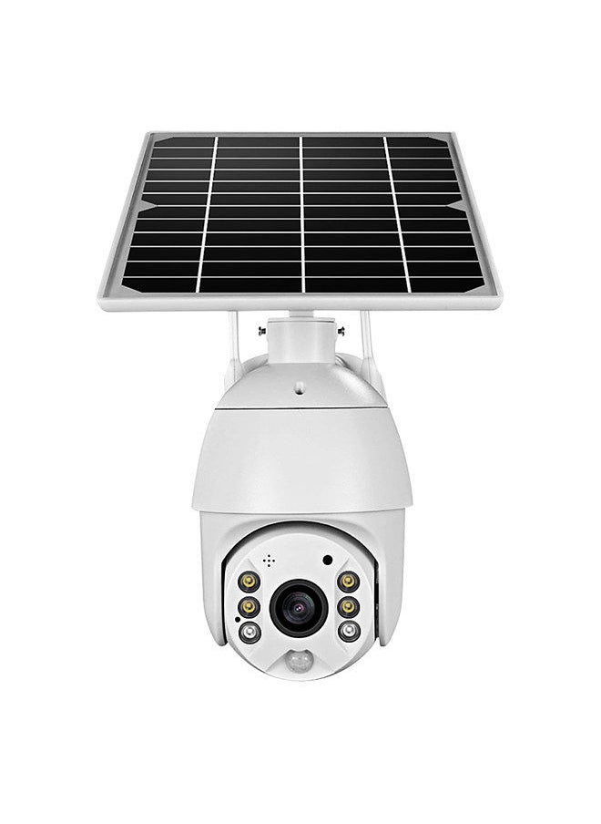 Generic - 1080P Wireless Solar Panel Security Camera 2MP Outdoor Waterproof Rechargeable Battery Surveillance Camera with Full Color Night Vision Support PIR Human Detection,Two Way Audio,Remote Access - Image 1