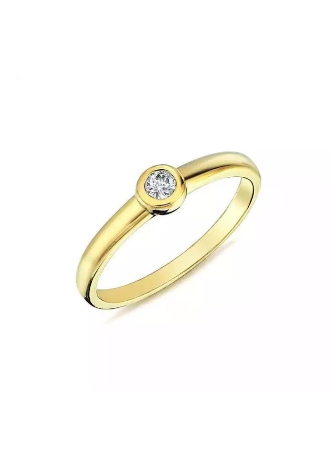 Ruby Art Gold 18K Pure Gold Women’s Ring - Premium Finish & Elegant Style - (1.77)    Gram - Image 1