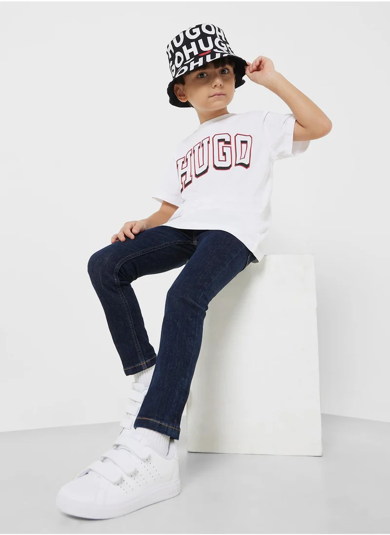 HUGO Kids Logo T-Shirt