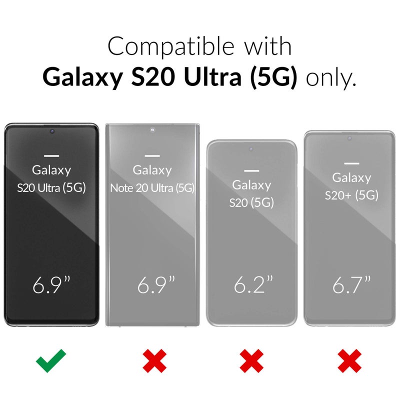 Crave Dual Guard for Samsung Galaxy S20 Ultra Case, Shockproof Protection Dual Layer Case for Samsung Galaxy S20 Ultra, S20 Ultra 5G - Forest Green - Image 2